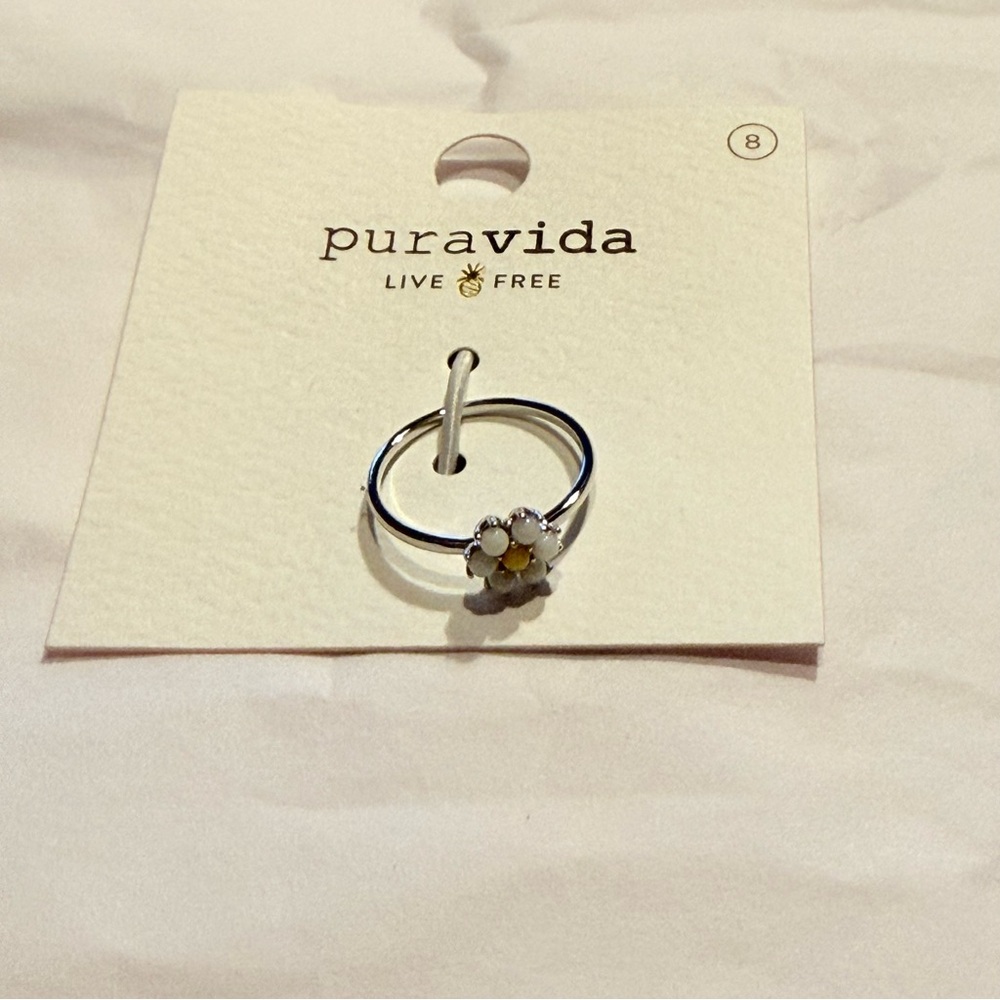 Pura Vida new daisy ring size 8 #20